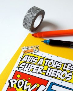 Invitation Anniversaire Express Pour Les Super A La Bourre Theme Super Hero
