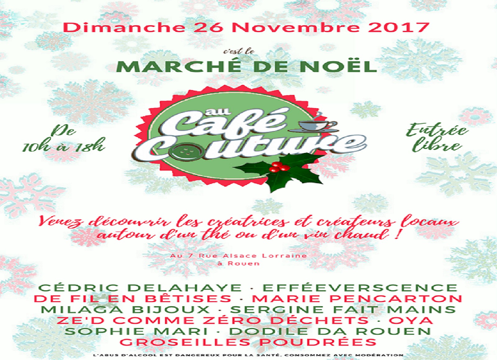 marche noel rouen groseilles poudrees